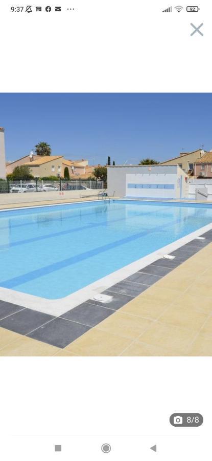 Village Naturiste Studio en RDJ ,Piscine ,Parking Agde Esterno foto